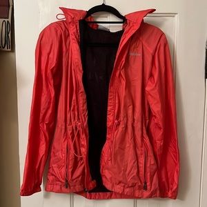 Pink Columbia Windbreaker w/hood